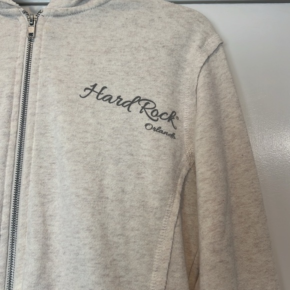 Hard Rock Cafe Graphic Gray Hoodie size small. - Picture 2 of 6